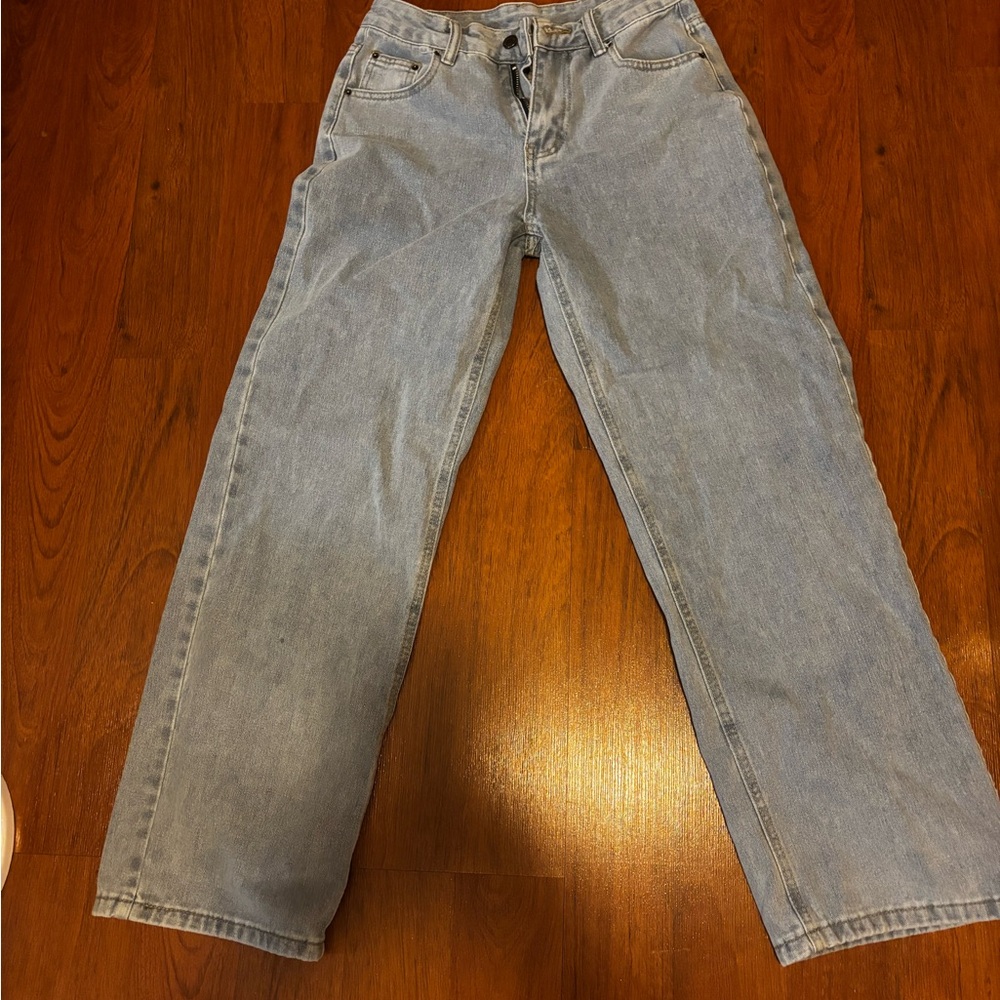 Classic Light Blue Women's Baggy Jeans